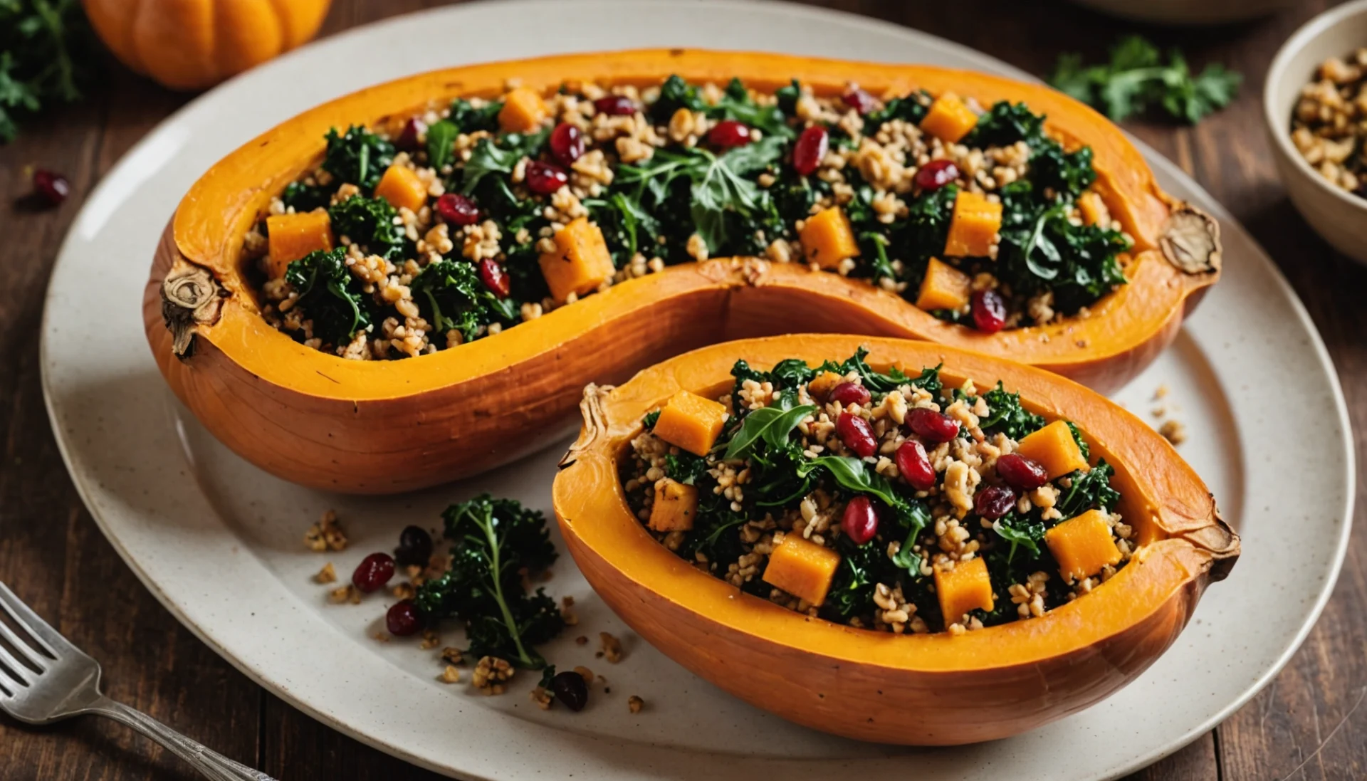 butternut farci healthy