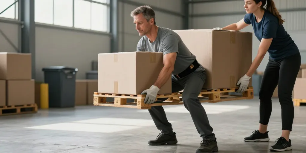 soulever charge lourde